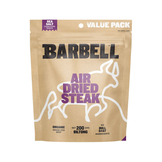 Barbell Air Dried Steak 200g Sea Salt