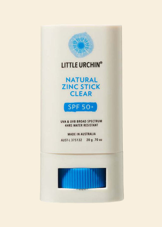 Little Urchin Natural Sunscreen Clear Zinc 50+ 100g