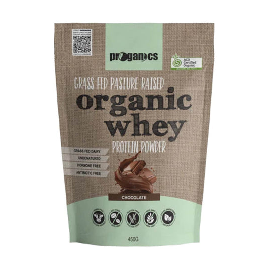 Proganics Organic Whey Chocolate 450g