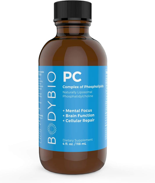 BodyBio PC Liposomal Phospholipid Complex 4oz