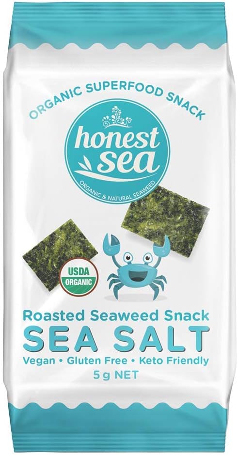 Honest Sea Seaweed - SEA SALT 6 PACK