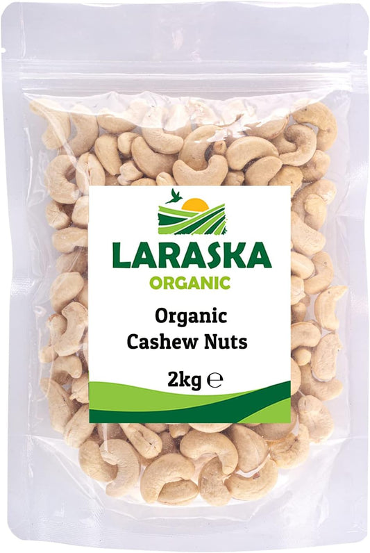 Organic Whole Cashews 2kg