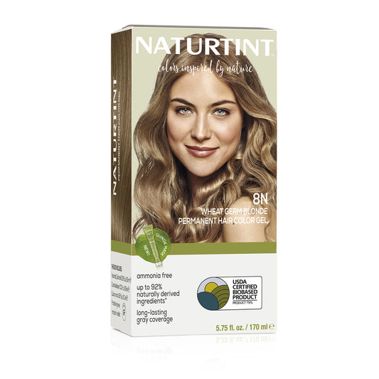 NaturTint Hair Colour Wheat Germ Blonde 8N