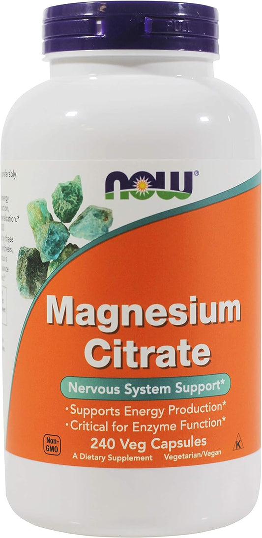Now Foods Magnesium Citrate 240s