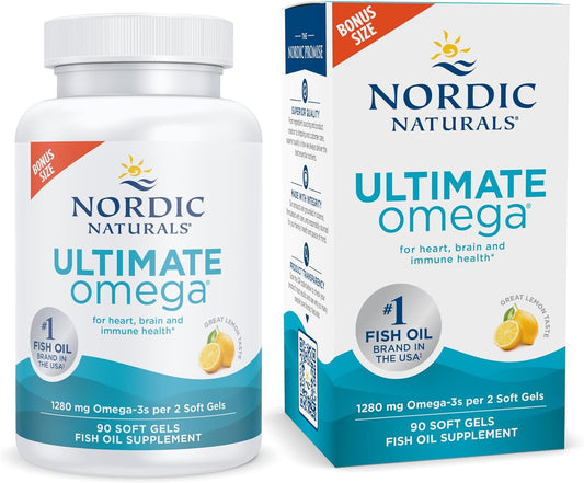 Nordic Naturals Ultimate Omega 60 Soft Gels