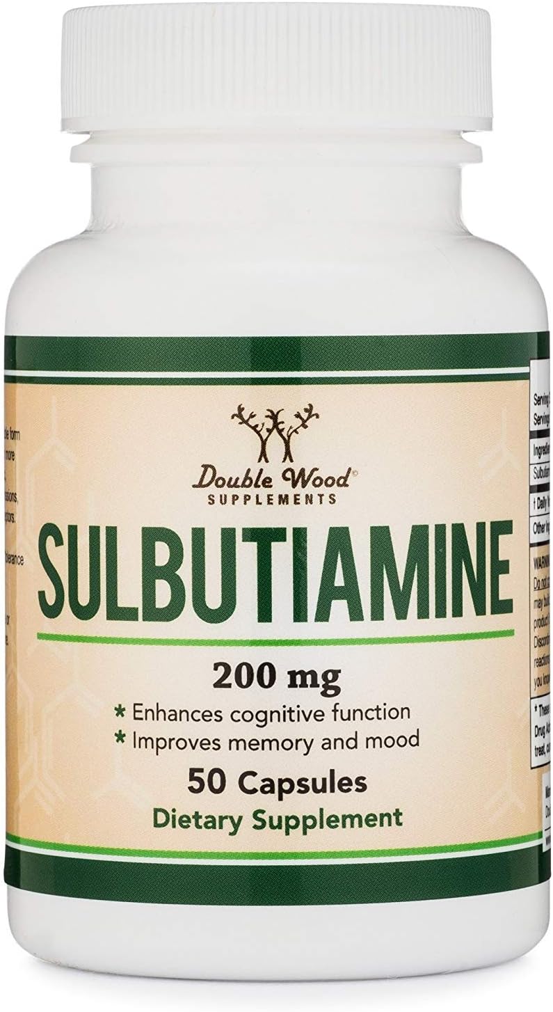 Doublewood Sulbutiamine 200mg 90s