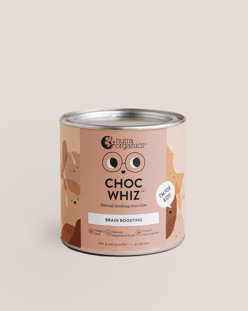 Nutra Organics Organic Choc Whiz 250g