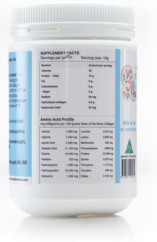 Best Of The Bone Multi-Collagen (five types of collagen) Plain - 450g