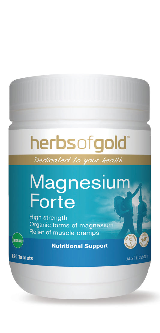 Herbs of Gold Magnesium Forte 120s