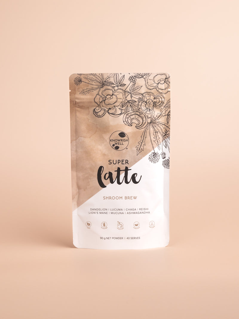 Knowrish Well Shroom Brew Super Latte