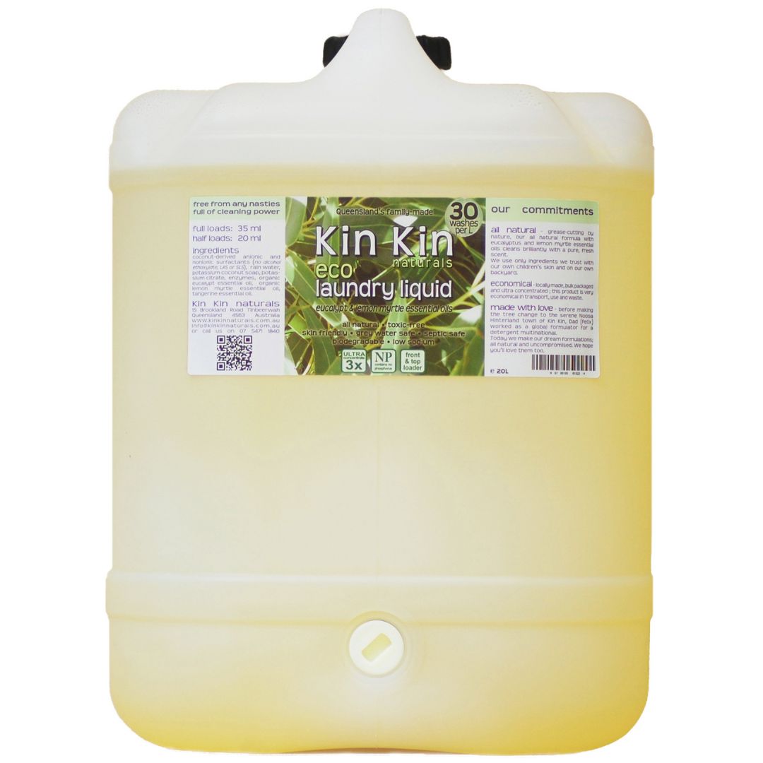 Kin Kin Laundry Liquid Eucalyptus Plus 1050ml