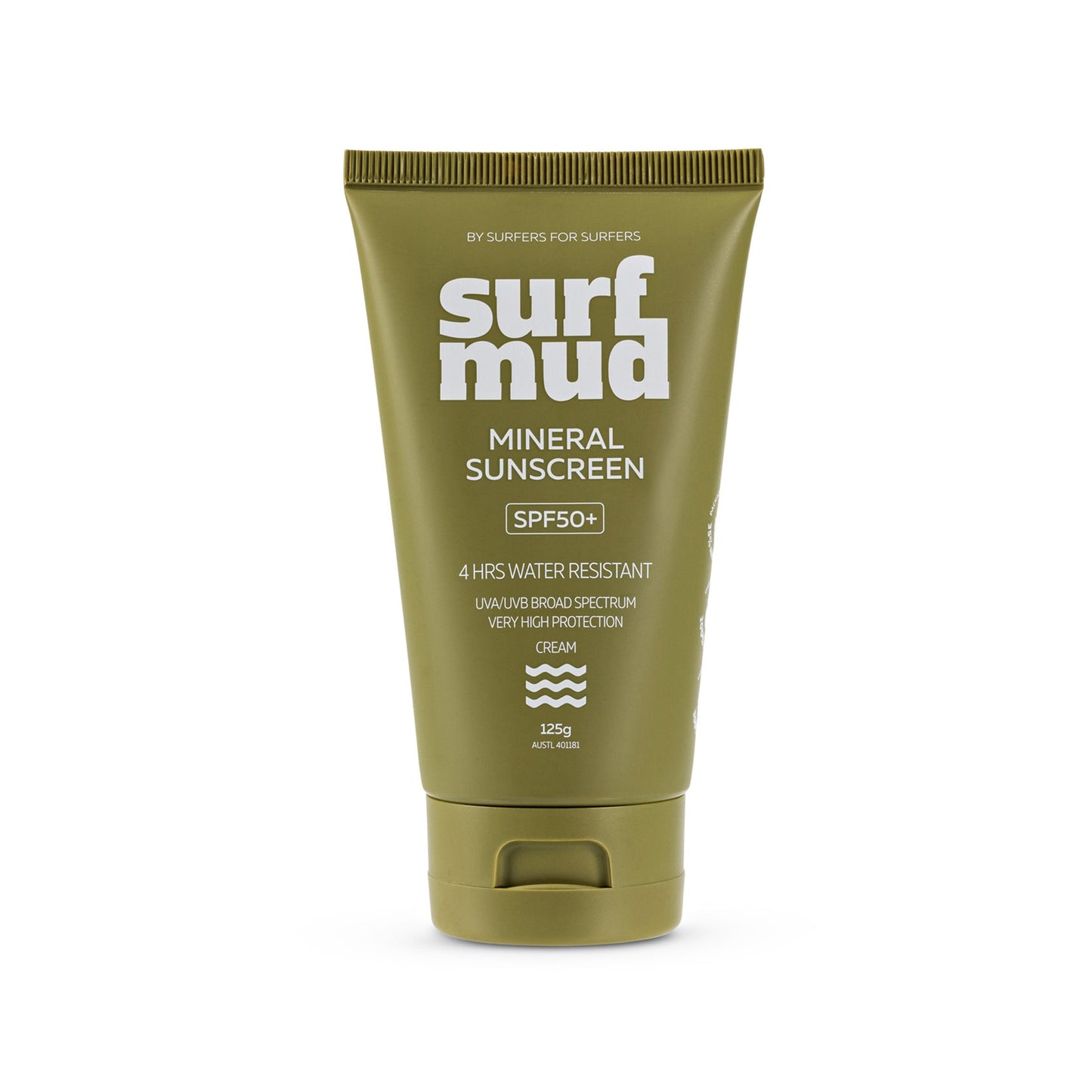 Surf Mud Mineral Sunscreen SPF50+ 125g