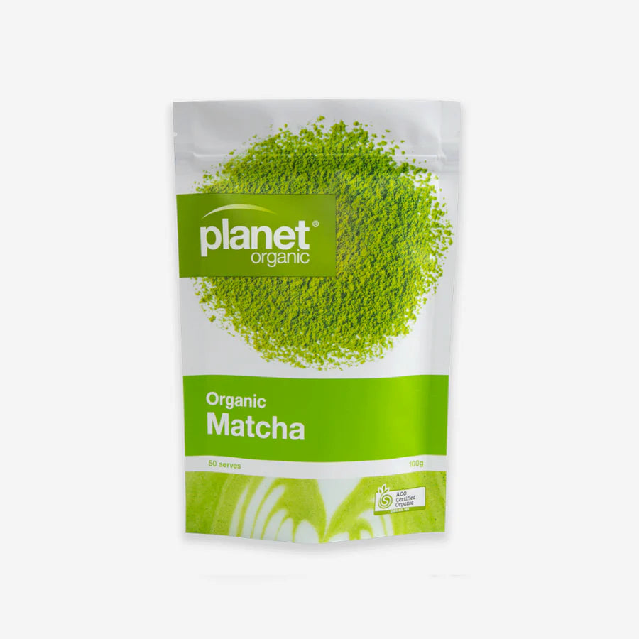 Planet Organic Japanese Matcha Powder Certified Organic 100g