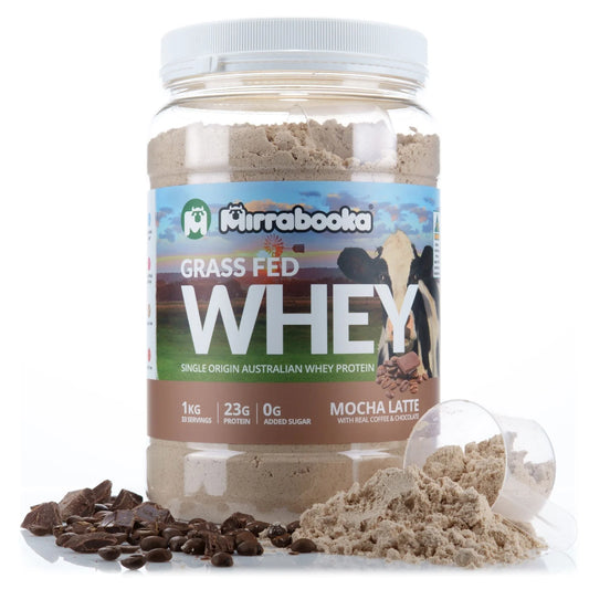 Mirrabooka Whey Protein Mocha Latte 1kg