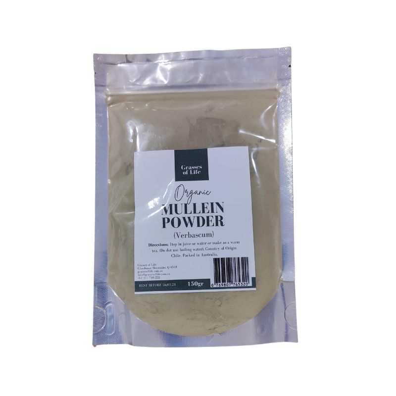 Grasses of Life Organic Mullein Powder 150g