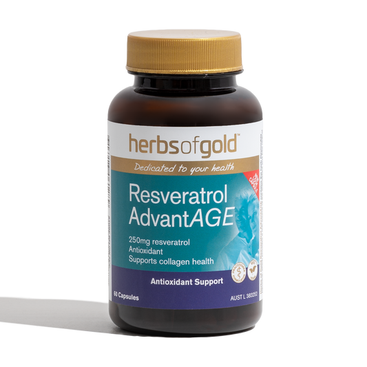 Herbs of Gold Resveratrol AdvantAGE 60caps