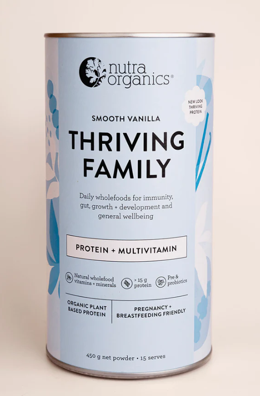 Nutra Organics Thriving Protein SMOOTH VANILLA 450g