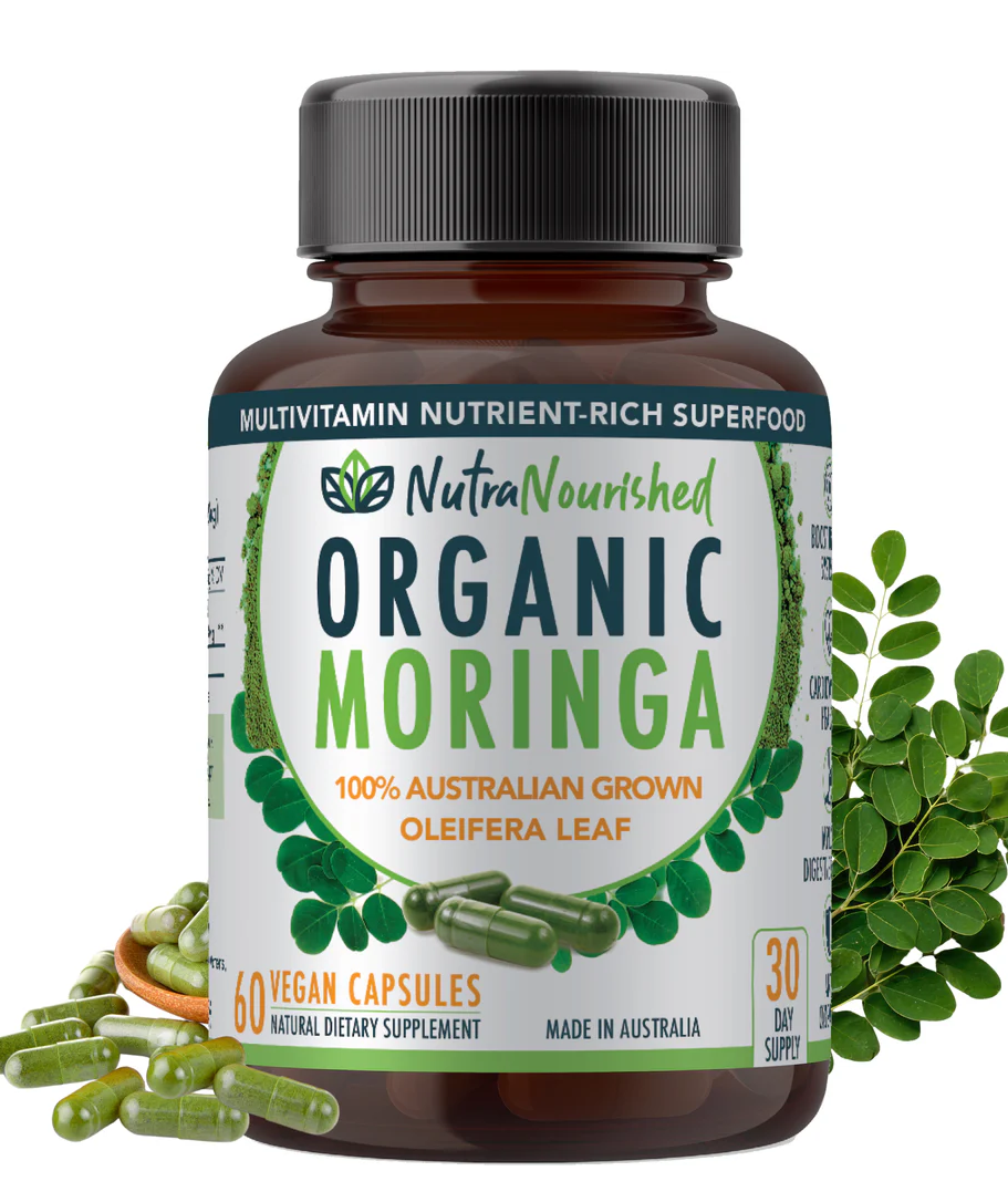 Nutra Nourished Moringa Leaf Capsules 60s