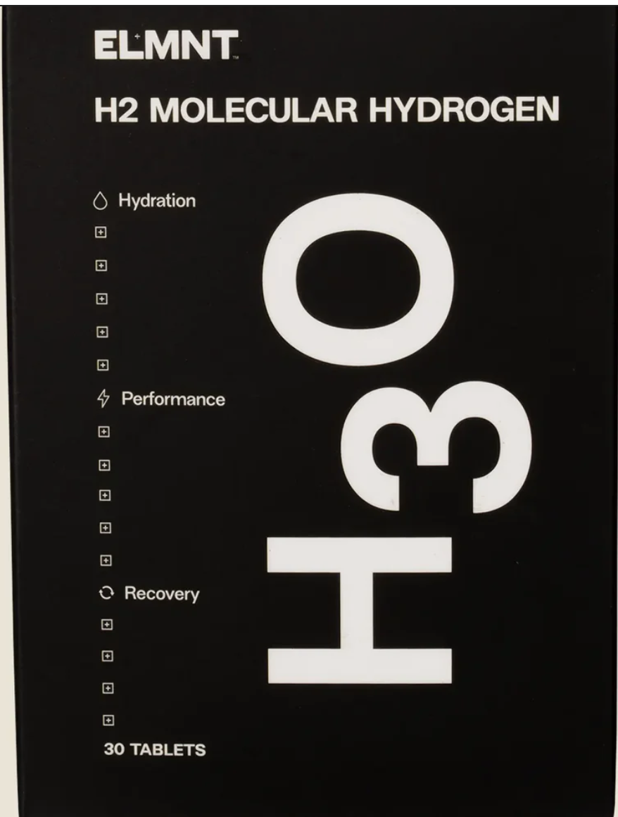 ELMNT H2 Molecular Hydrogen Water Tablets 30s