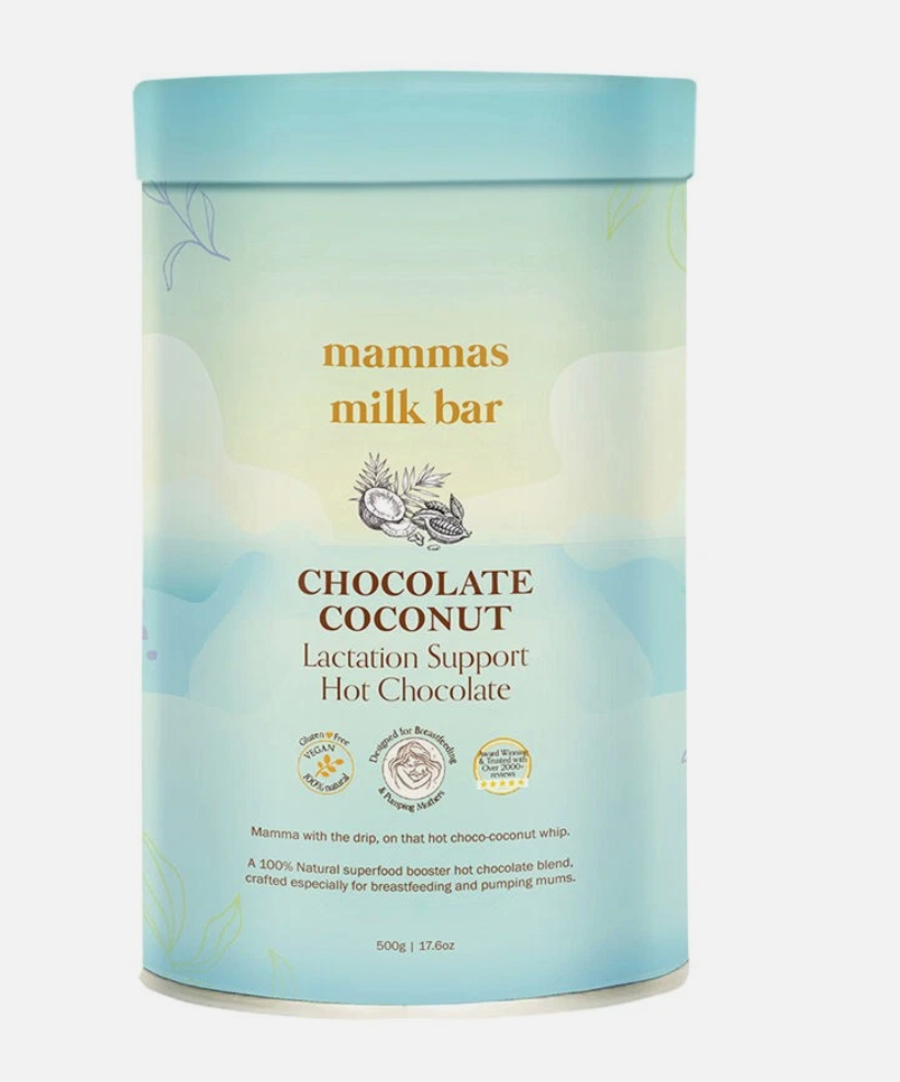 Mammas Milk Bar Chocolate Coconut 500g