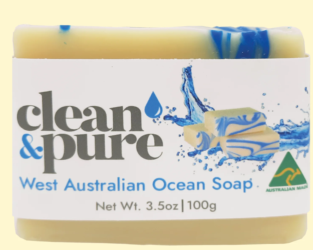 Clean and Pure West Australian Ocean Soap 100g