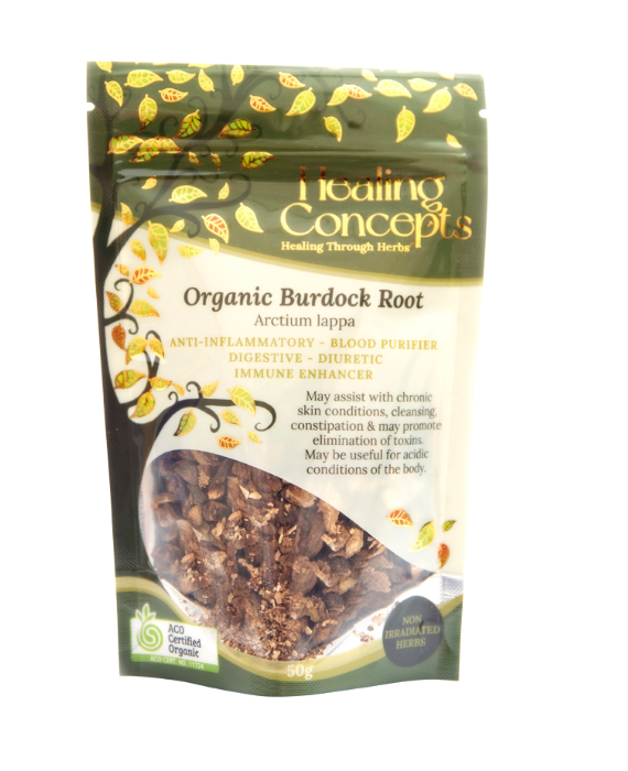 Healing Concepts Organic Burdock Root 50g
