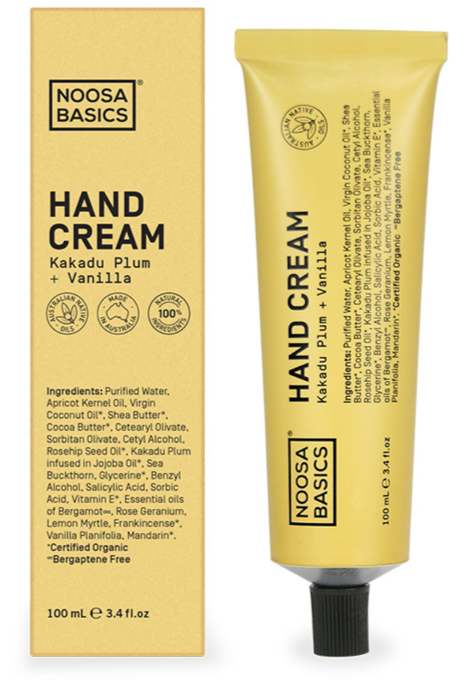 Noosa Basics Hand Cream Kakadu Plum + Vanilla 100ml