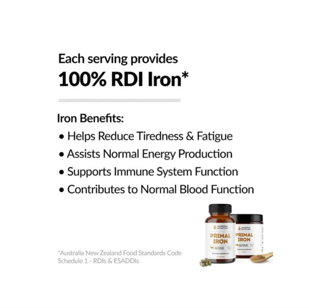 Ancestral Nutrition Primal Iron 90s