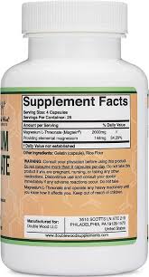 Doublewood Magtein Magnesium L-Threonate 2000mg 100s