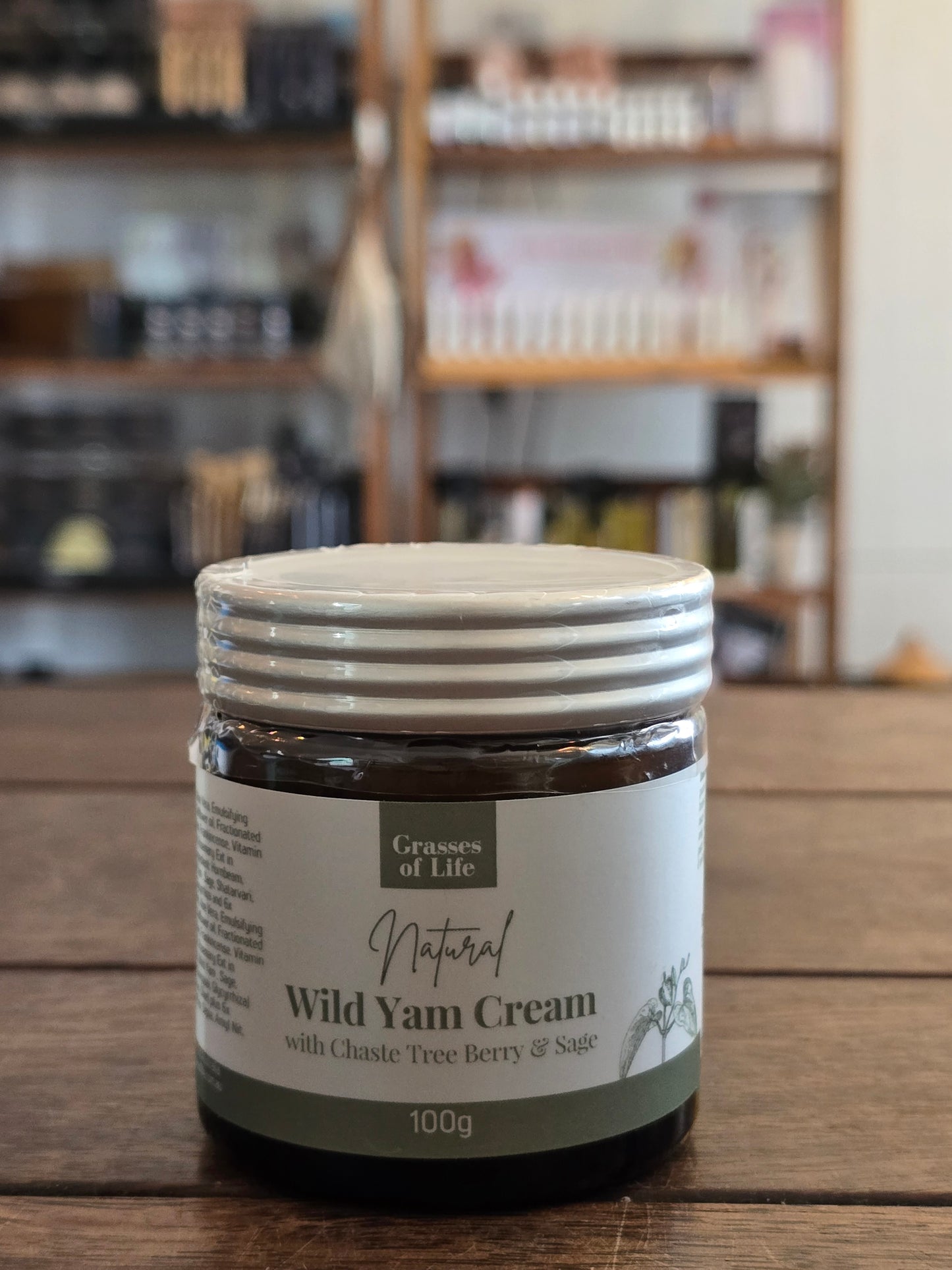 Grasses of Life Wild Yam Cream 100g