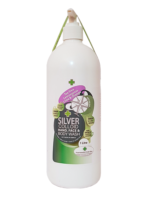 Silver Health Silver Colloid Hand and Face Wash ORANGE 1L