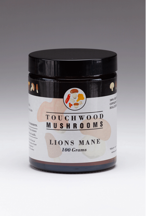 Touchwood Organic Lions Mane Mushroom 100g