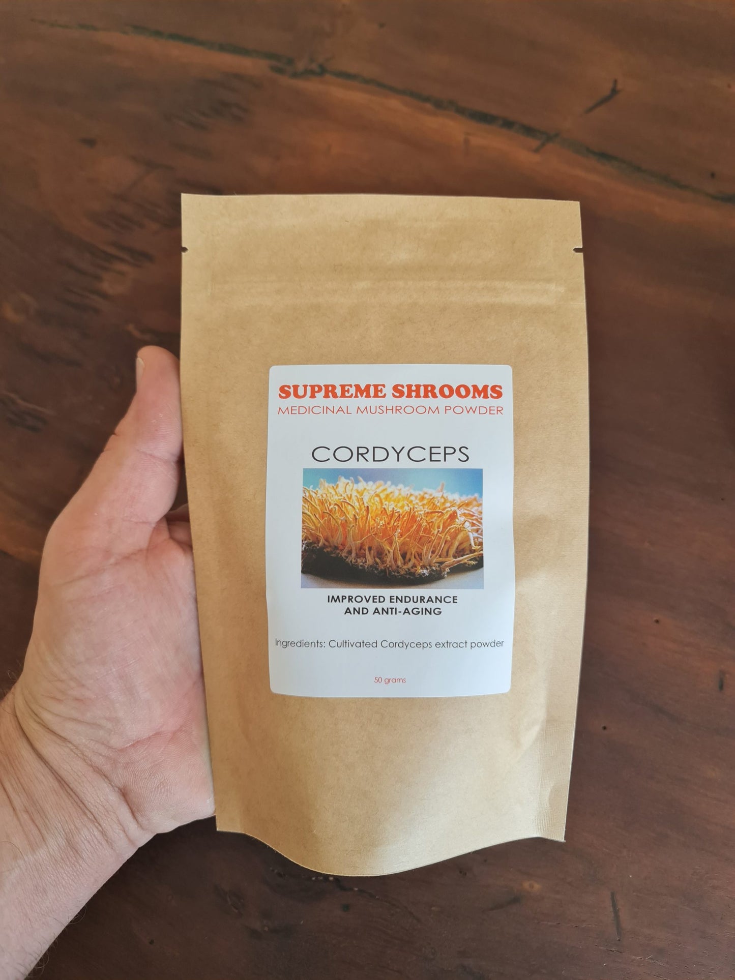 Supreme Shrooms Cordyceps 50g