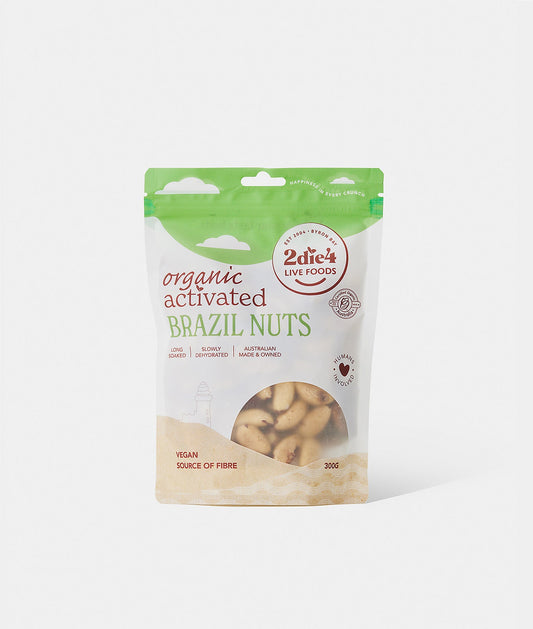 2Die4 Organic Activated Brazil Nuts 300g