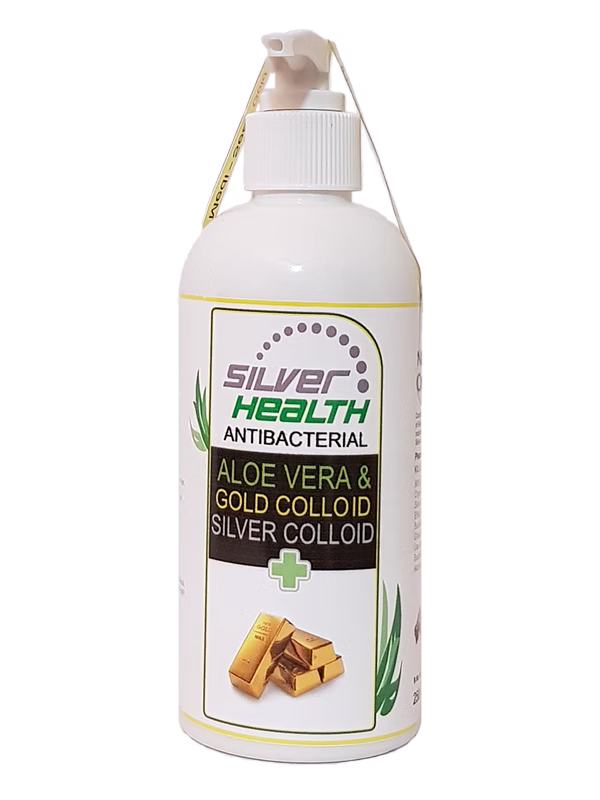Silver Health Aloe Vera with Silver & Gold Colloid 250ml