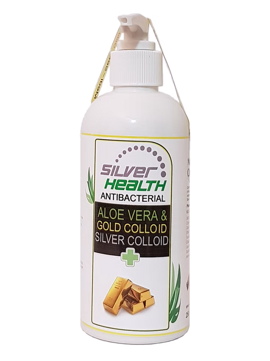 Silver Health Aloe Vera with Silver & Gold Colloid 250ml