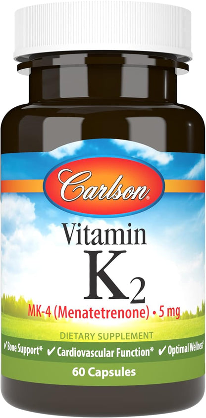 Carlson - Vitamin K2 5mg 60 Capsules