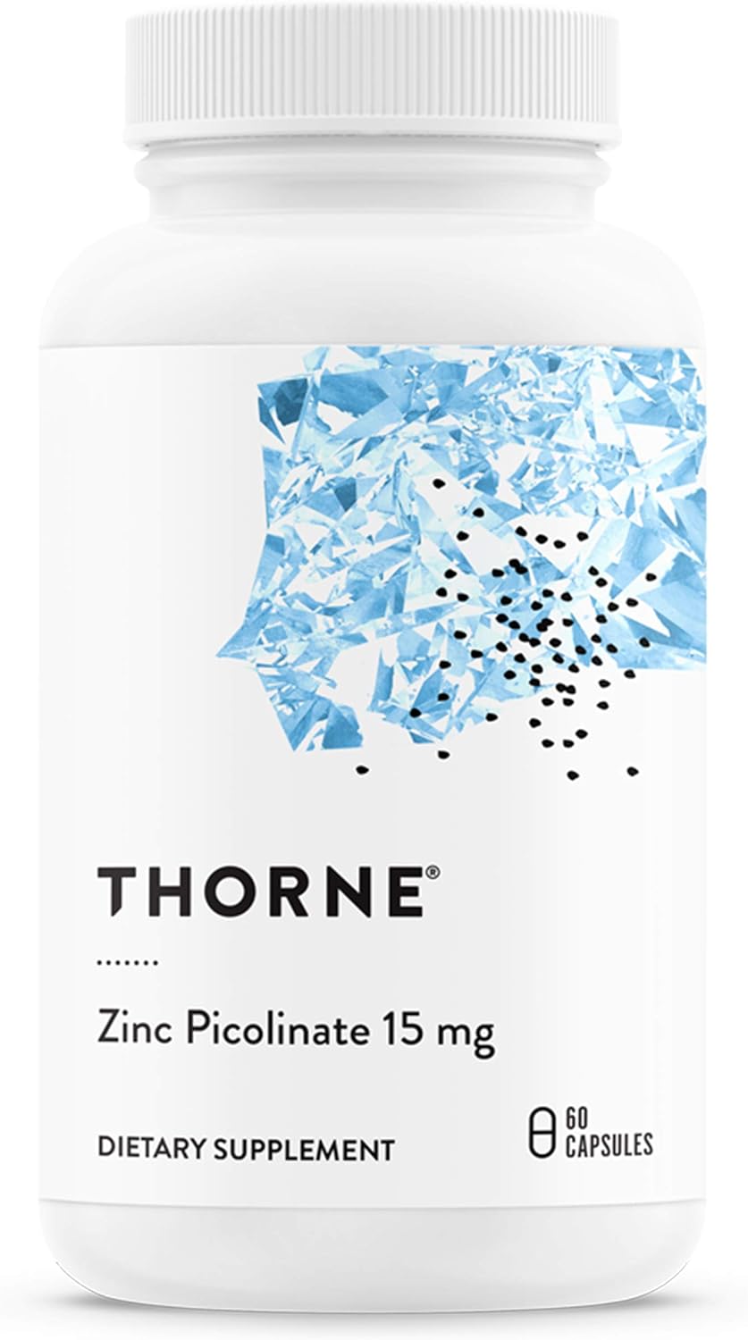 Thorne Research Zinc Picolinate 15mg 60s