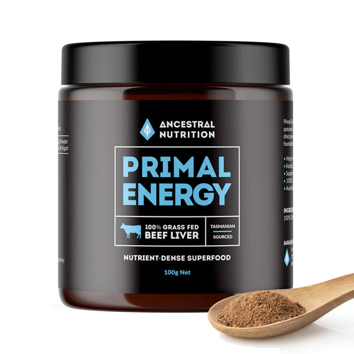 Ancestral Nutrition Primal Energy Beef Liver 100g