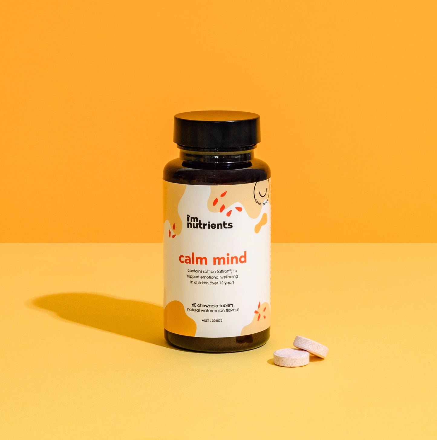 I'm Nutrients Calm Mind Chewables Watermelon 30d
