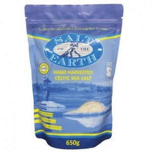 Salt of the Earth Celtic Sea Salt COARSE 650g