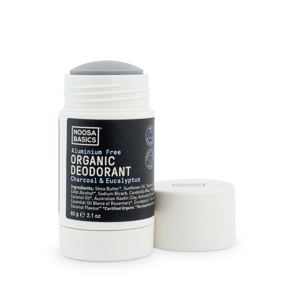 Noosa Basics Deodorant Stick Charcoal & Eucaly 60g
