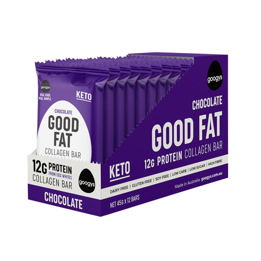 Googy's Good Fat Collagen Bar CHOCOLATE 45g