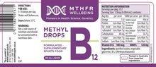 Load image into Gallery viewer, MTHFR Group Methyl B12 100mcg Drops 25ml
