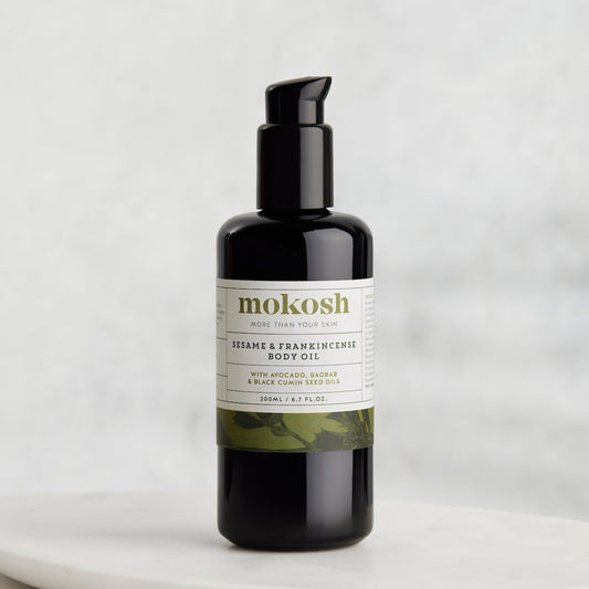 Mokosh Organic Sesame and Frankincense Body Oil 200ml