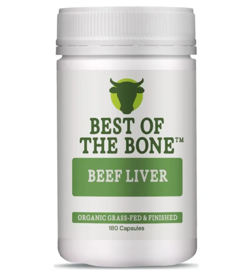 The Best of The Bone Beef LIver 180 caps