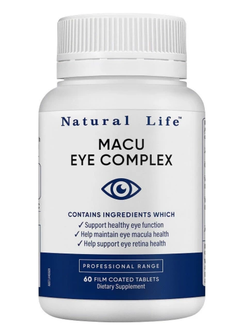 Natural Life Macu Eye Complex 60 tablets – Precious Organics