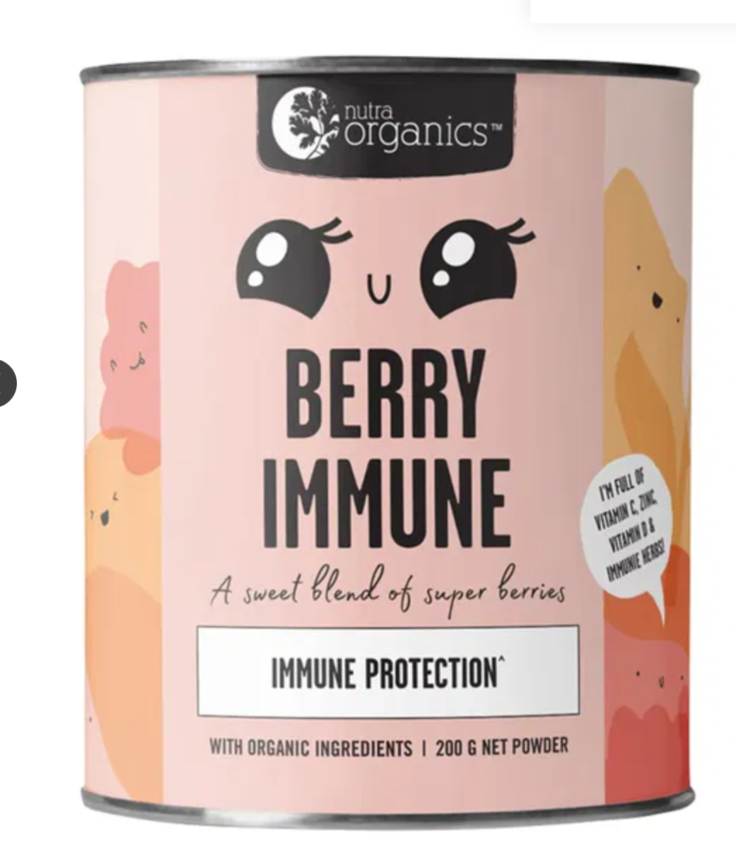 Nutra Organics Berry Immune 200g