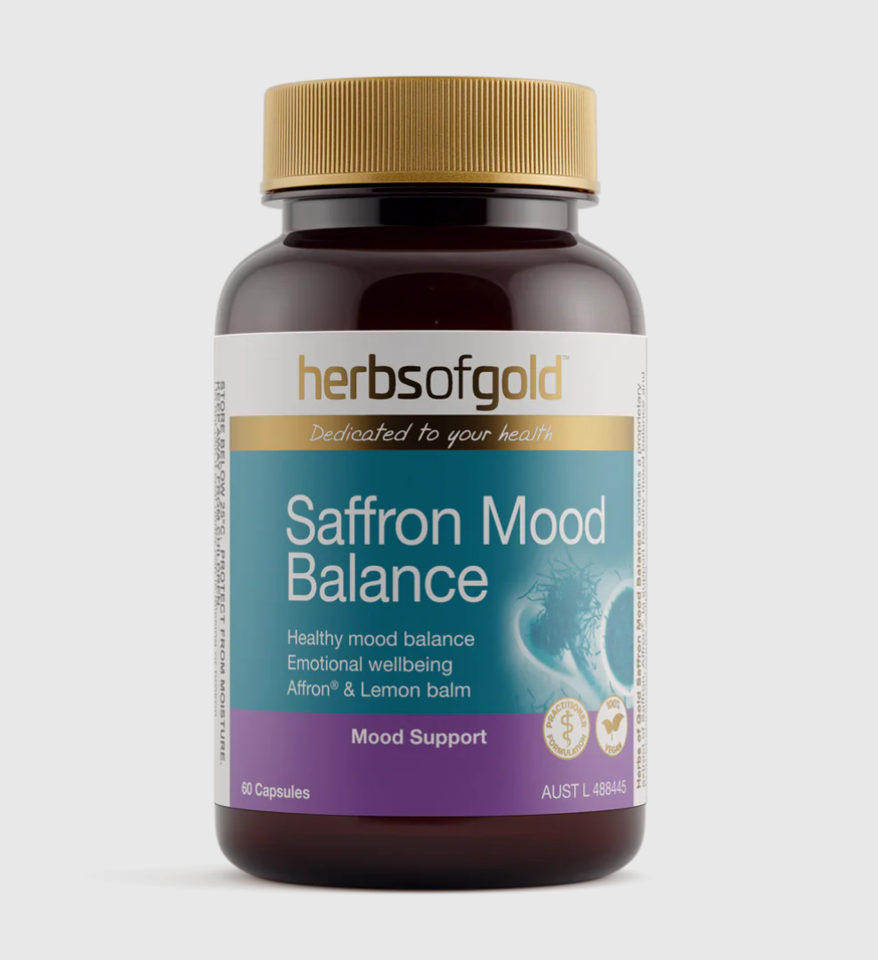 Herbs of Gold Saffron Mood Balance 60 caps