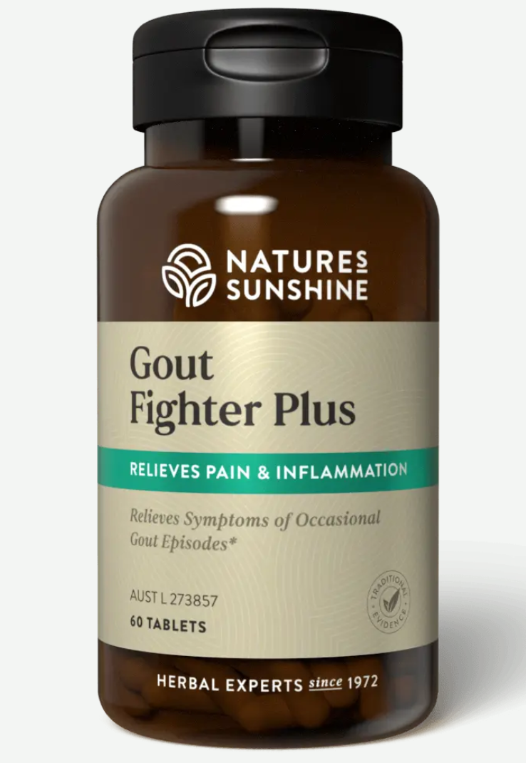 Natures Sunshine Gout Fighter Plus 60t